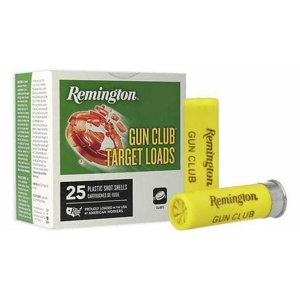 Remington Gun Club Target Load Shotshells 20 ga 2-3/4″ 7/8 oz 1200 fps #8