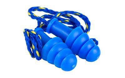 Walker’s, Ear Plug, Rubber Corded, Blue, 1 Pair