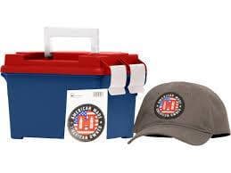 Hornady, American Gunner Training, USA Ammo Can Combo, 9MM, 115 Grain