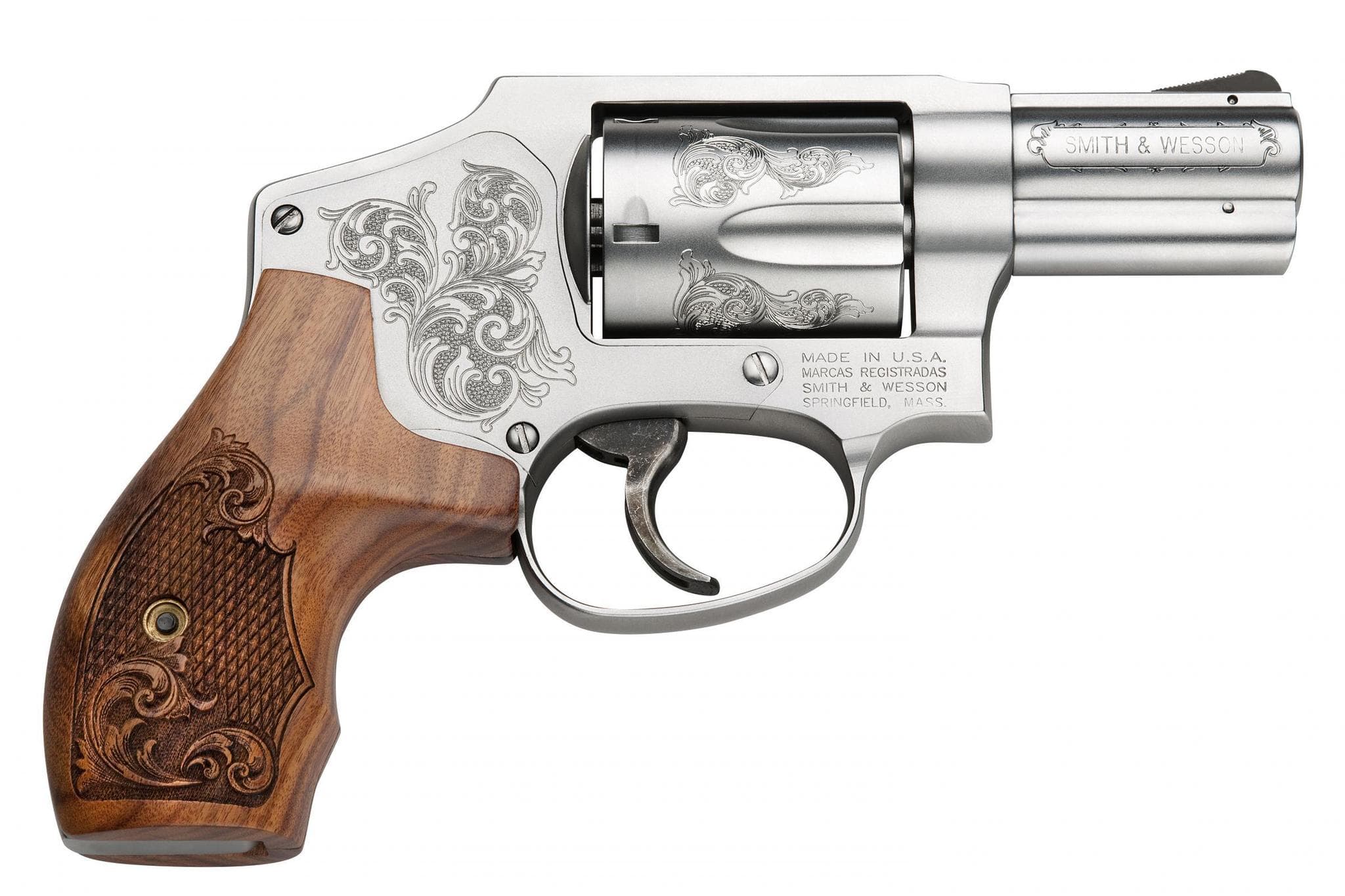 S&W 640 357 MAG/38 SPL ENGRAVED
