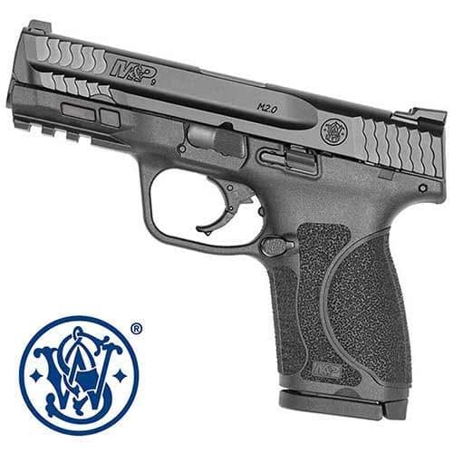 S&W M&P 2.0 Compact 9MM 4 inch barrel 15 Rounds Black with Night Sights