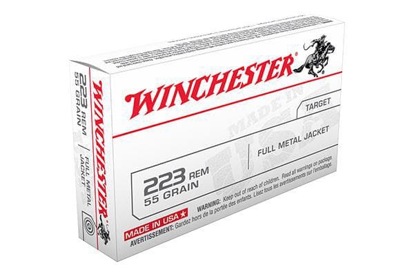 Winchester Ammunition, USA Target, 223 Remington, 55 Grain,