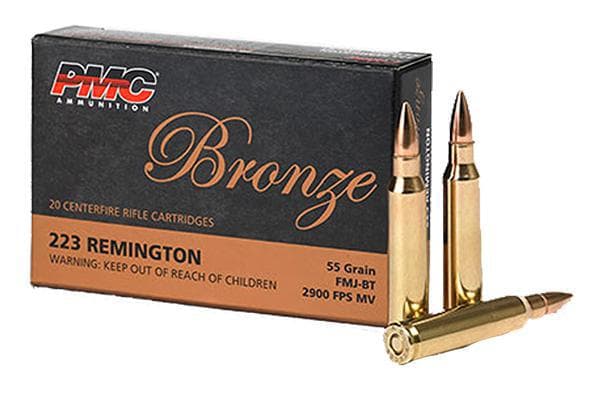 PMC Bronze 223 55 gr FMJ