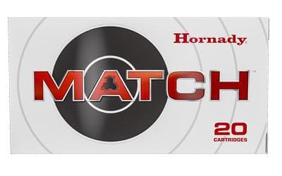 Hornady Match 22 Creedmoor Ammo 80 Grain Hornady ELD Match Polymer Tip