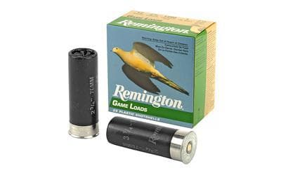 remington, Game Load, 12 Gauge, 2.75″, #7.5, 3.25 Dr, 1 oz., 25 Round Box
