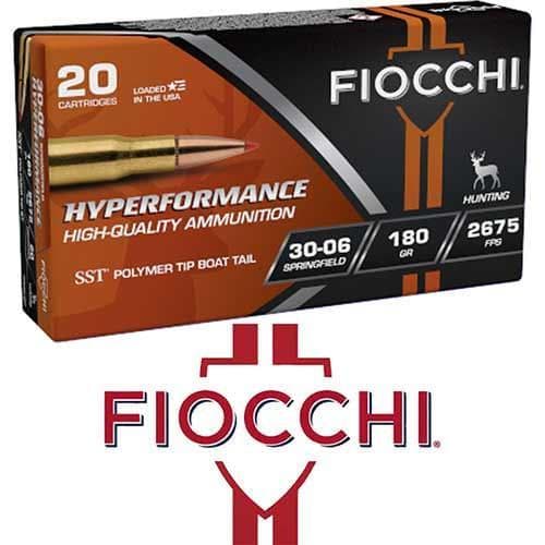 Fiocchi 30-06 Springfield 180 Grain SST