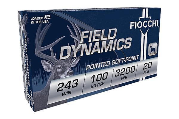 Fiocchi 243 100GR FIELD PSP 20RD