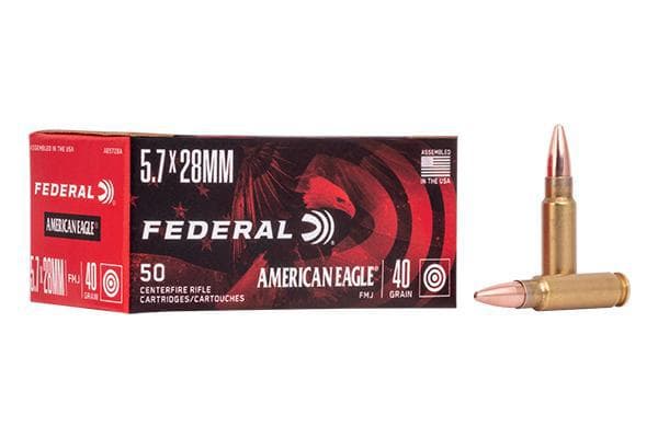 Federal 5.7X28MM 40GR AE FMJ 50RD