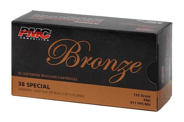 PMC Bronze 38SP 132GR BRO FMJ 50RD