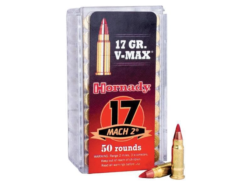 Hornady Varmint Express, .17 Mach 2, 17 Grain, V-Max, 50/Box