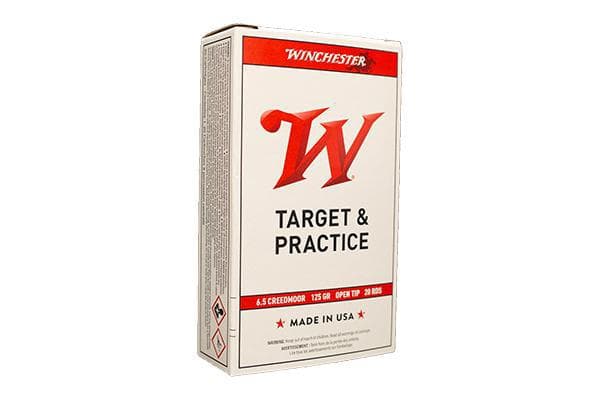 WINCHESTER USA 6.5CREED 125GR FMJ OT 20/10