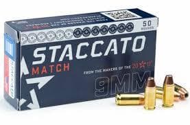 Staccato 9mm Match 136gr OTM 50rd Box