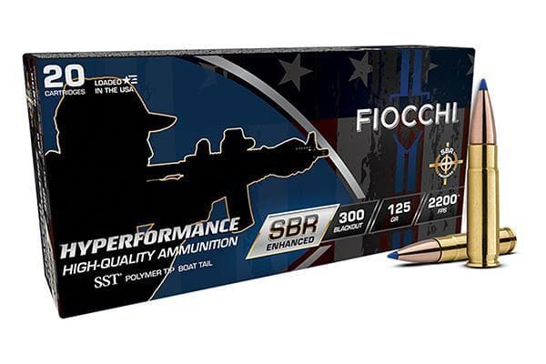 Fiocchi 300BLK 125GR SBR SST 20RD