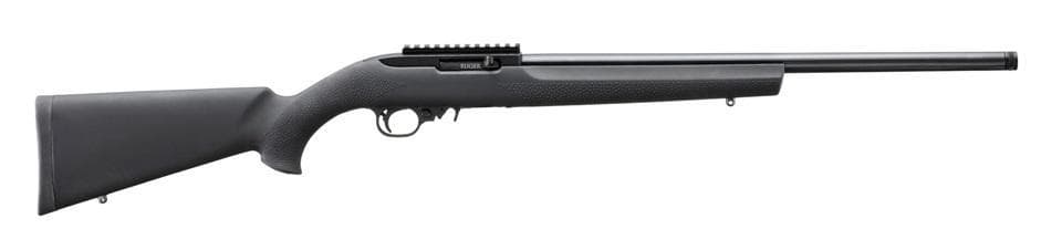 RUGER 10/22 20″ HOGUE/BLK LIGHT VARMINT TARGET 22 LR