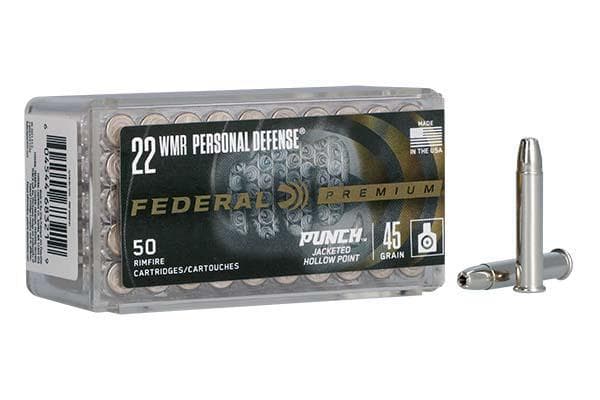 Federal PERSONAL DEFENSE 22MAG PUNCH 45GR 50/60