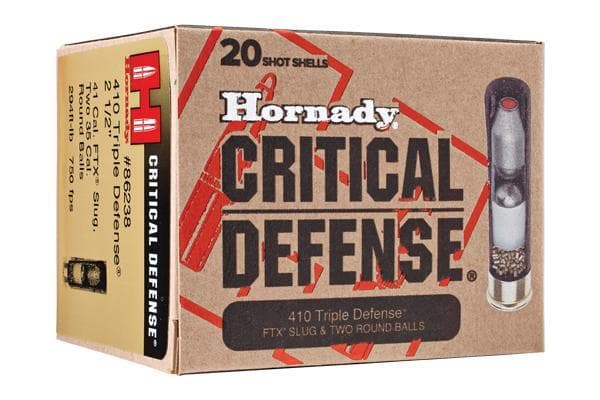 Hornady Critical Defense Triple Defense 410 Bore 2-1/2″