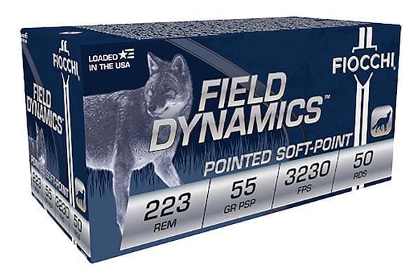 Fiocchi 223 55GR FIELD PSP 50RD