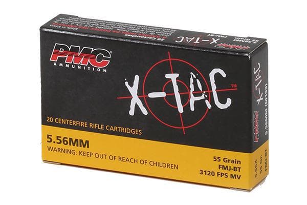 PMC 5.56 55GR XTC FMJBT 20RD