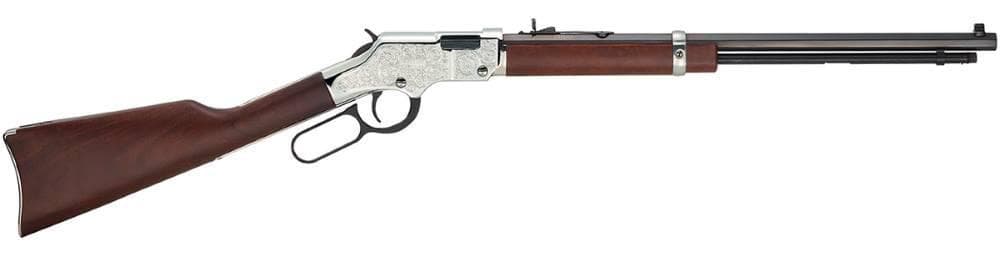 HENRY SILVER EAGLE 17 HMR 20″ 11-RD LEVER ACTION RIFLE