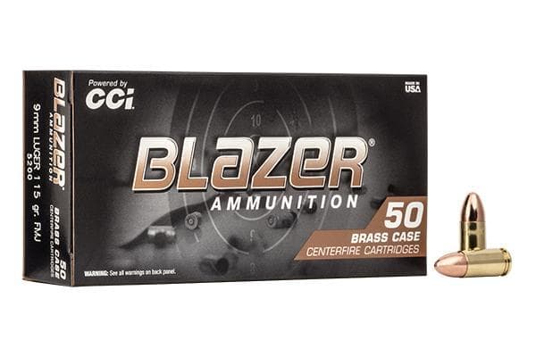 CCI 9MM 115GR BLZBRSS FMJ 50RD