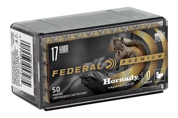 Federal17HMR 17GR HRN V-MAX 50RD