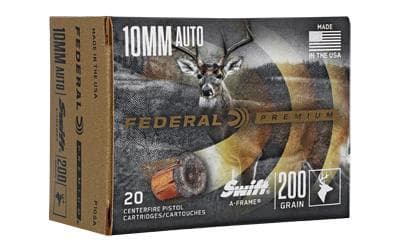 Federal, Swift A-Frame, 10MM, 200 Grain, Jacketed Hollow Point