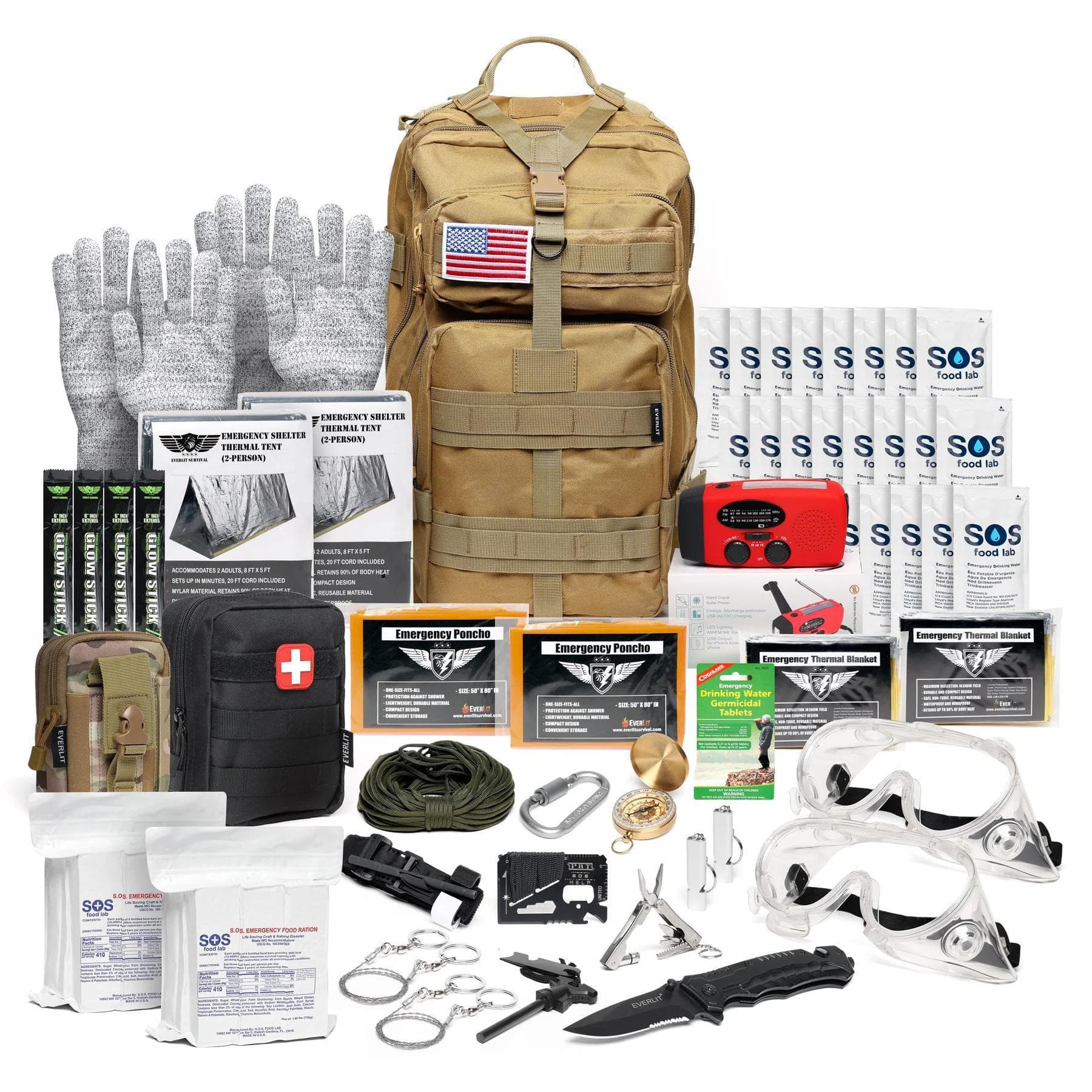Krate Tactical Storm II Emergency Kit (2-Person)