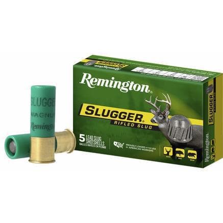 Remington Slugger Rifled Slug 12 ga 2 3/4″ MAX 1 oz Slug