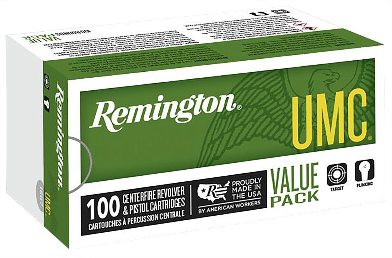 Remington UMC Value Pack 380 ACP 88 gr JHP 100 Bx