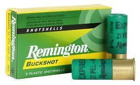 Remington Express Buckshot, 12 Gauge, 5 Rd