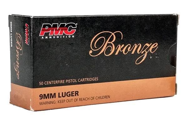 PMC Bronze 9MM 147GR BRO FMJ 50RD
