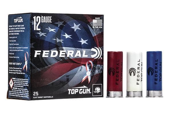 Federal Top Gun Red, White, & Blue 12G 2.75-1.125-8 RWB 25RD