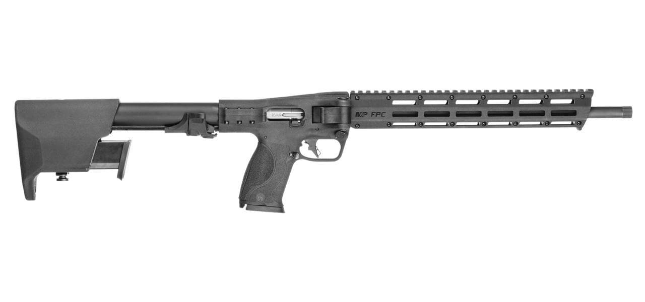S&W M&P FPC 10MM BLK 16.25″ 15+1