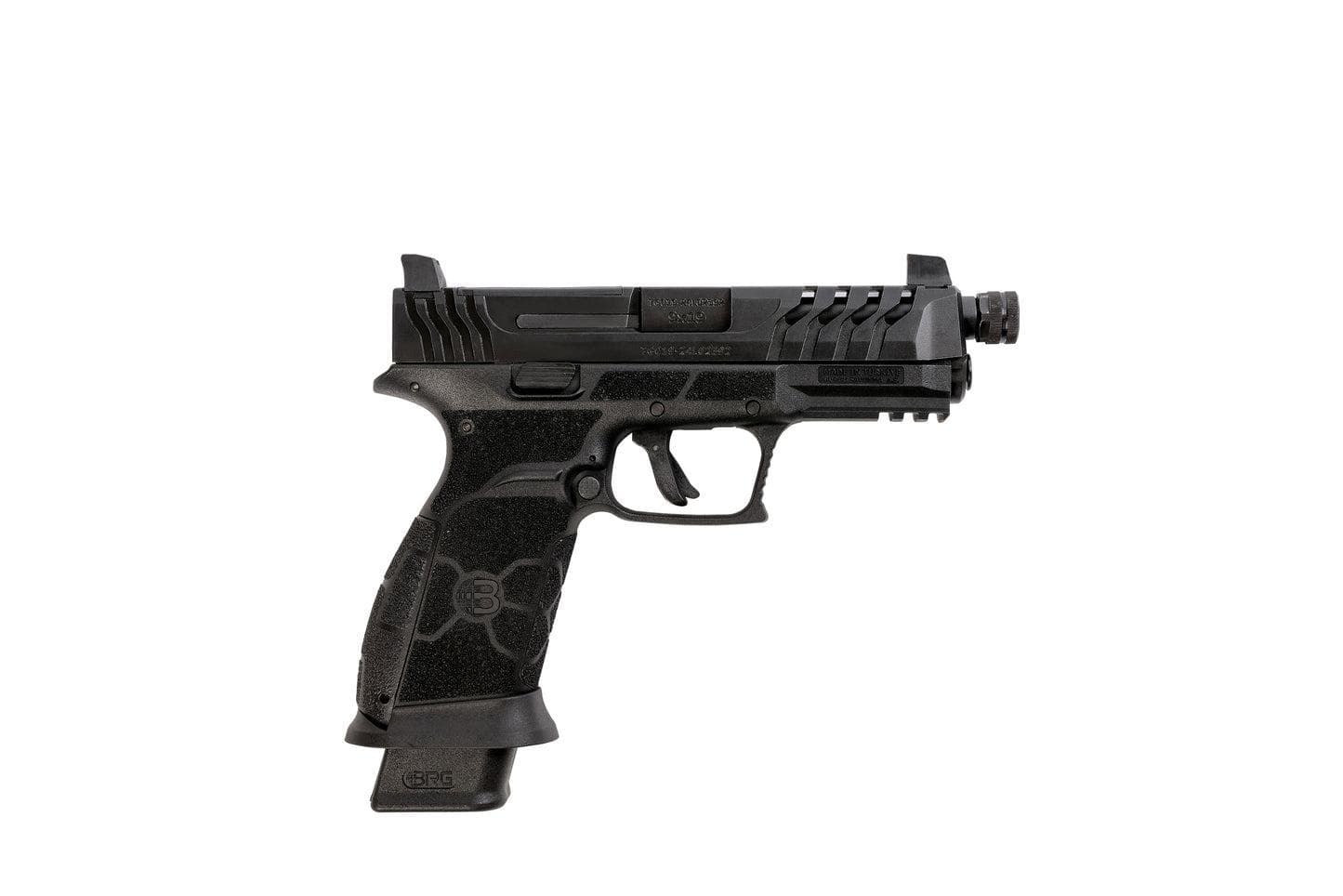 BRG9 Tactical Optic-Ready Threaded 9mm Pistol Black
