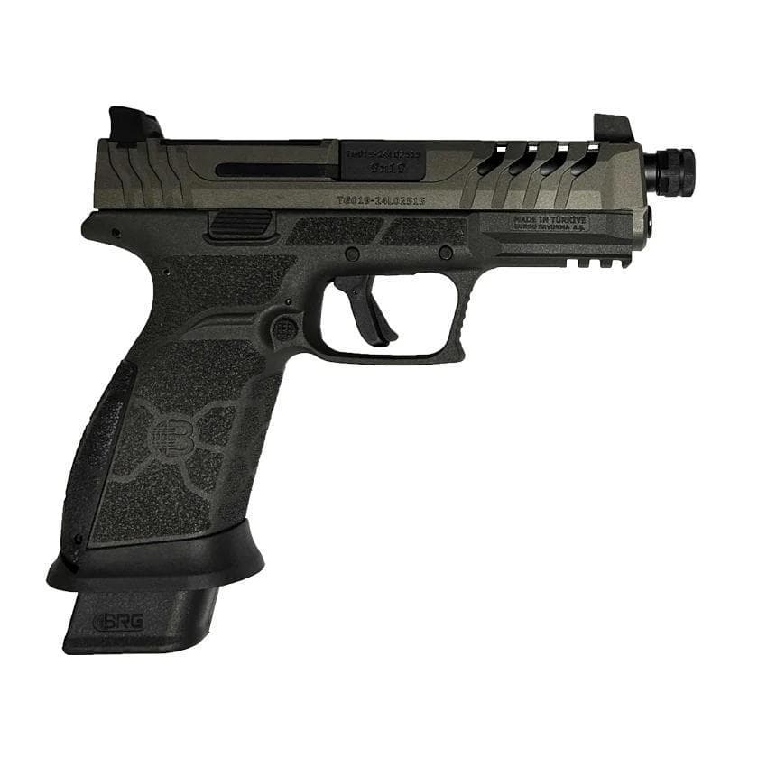 BRG9 Tactical Optic-Ready Threaded 9mm Pistol Tungsten – Cobalt