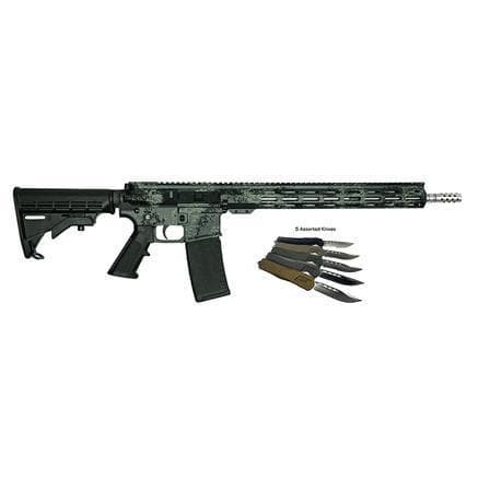 GLFA AR-15 Rifle .223 Wylde 16″ Barrel Lichen Grey