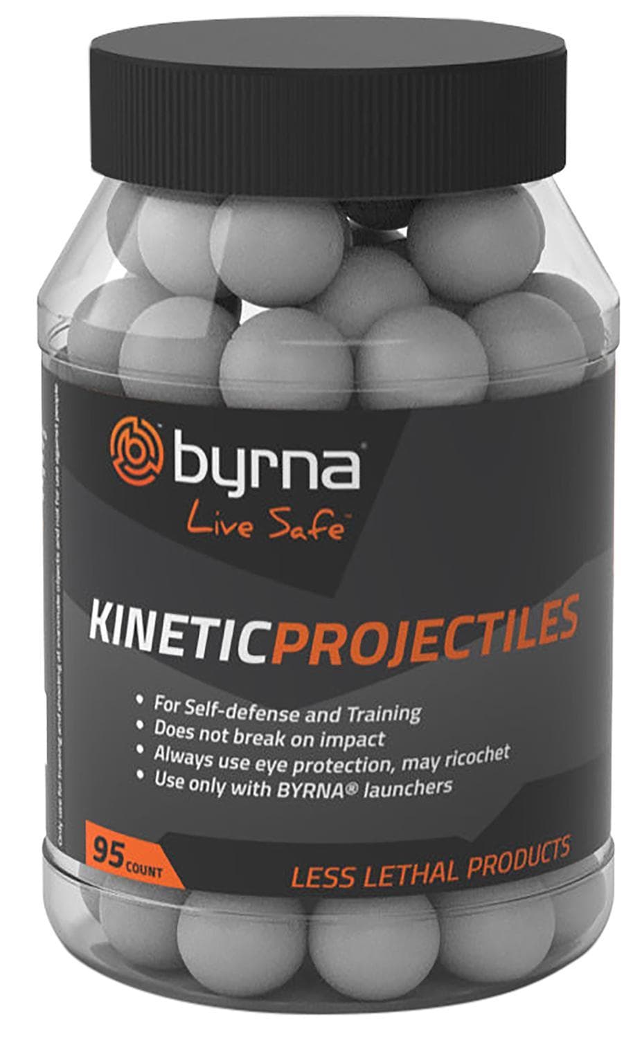 BYRNA KINETIC PROJECTILES 95PK SP68302 | .68 CALIBER